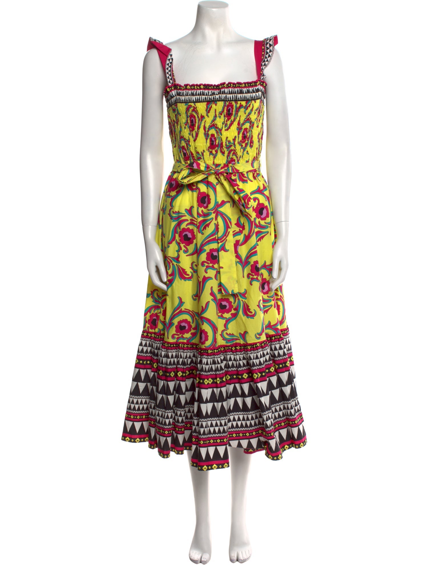 La DoubleJ Printed Long Dress w/ Tags