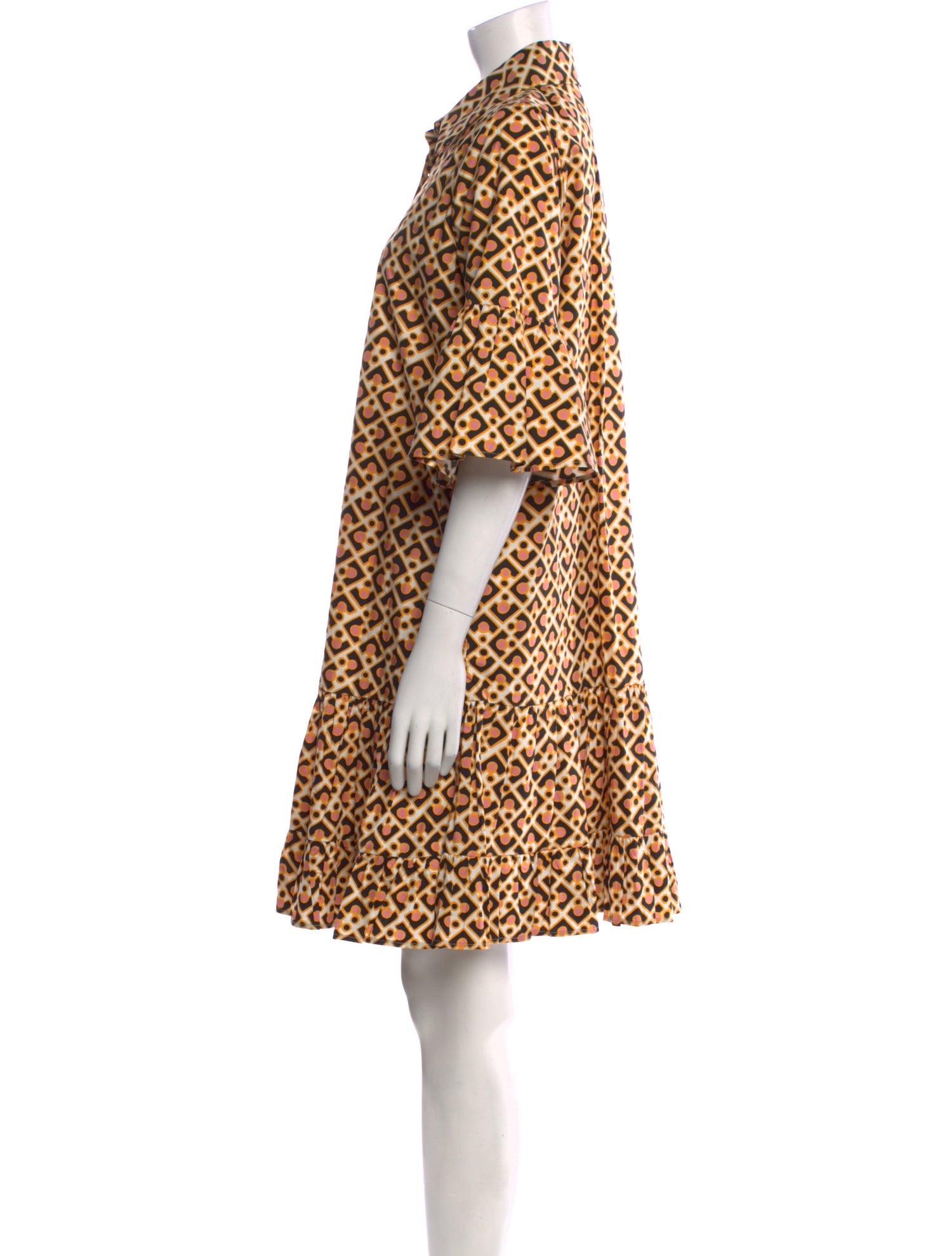 La DoubleJ Printed Mini Dress