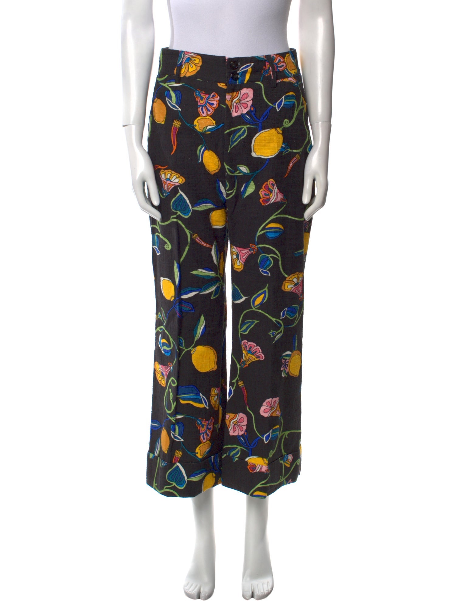 La DoubleJ Printed Wide Leg Pants