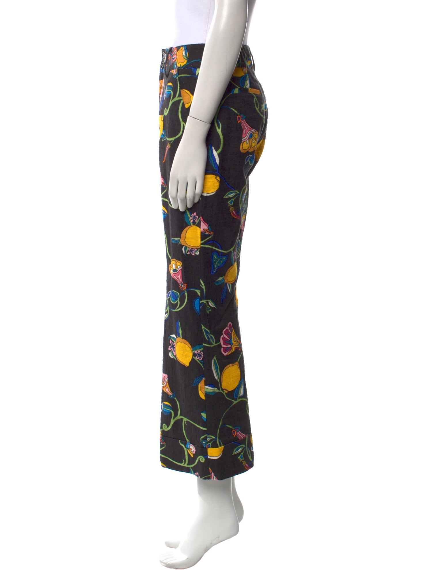 La DoubleJ Printed Wide Leg Pants