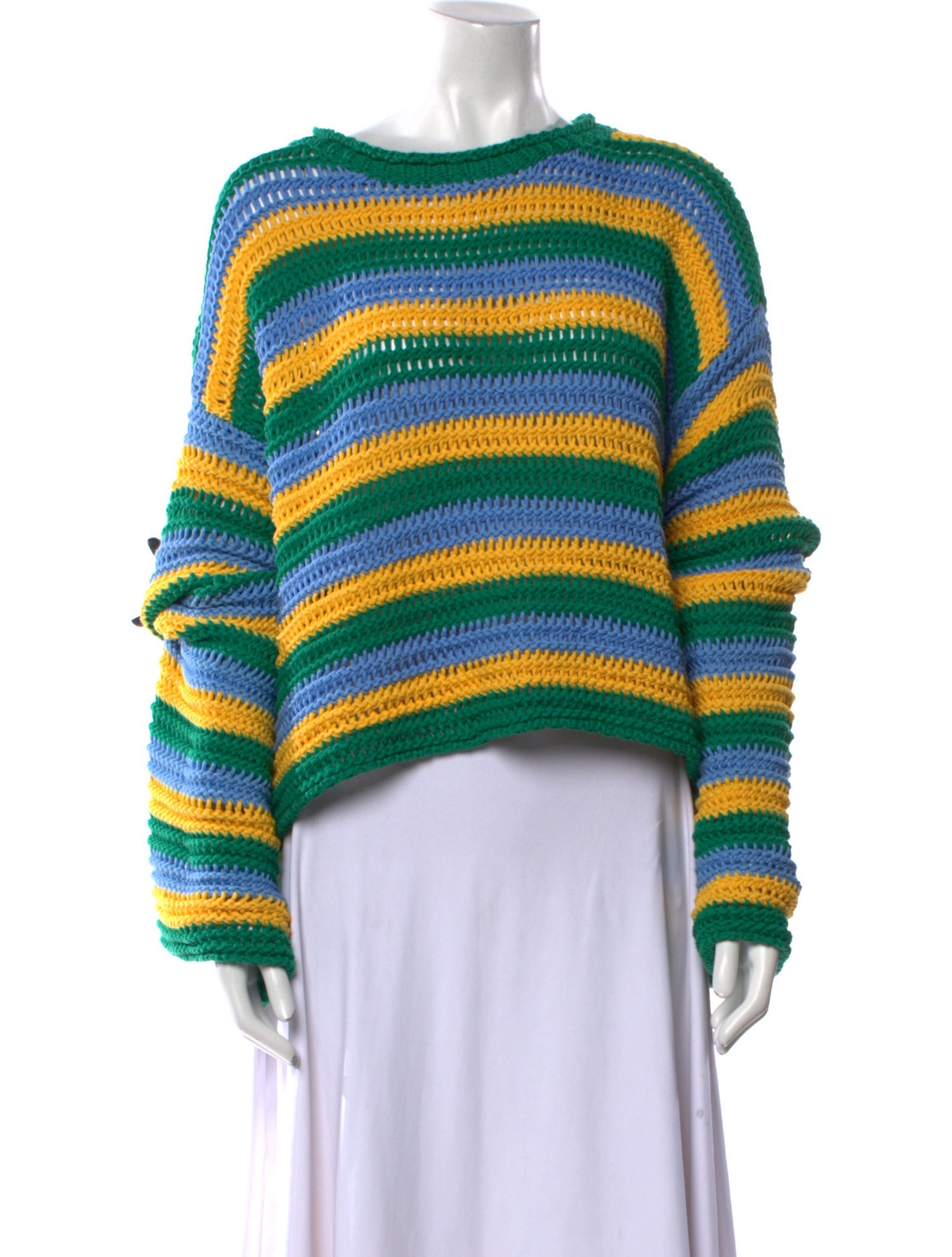 La DoubleJ Striped Bateau Neckline Sweater w/ Tags