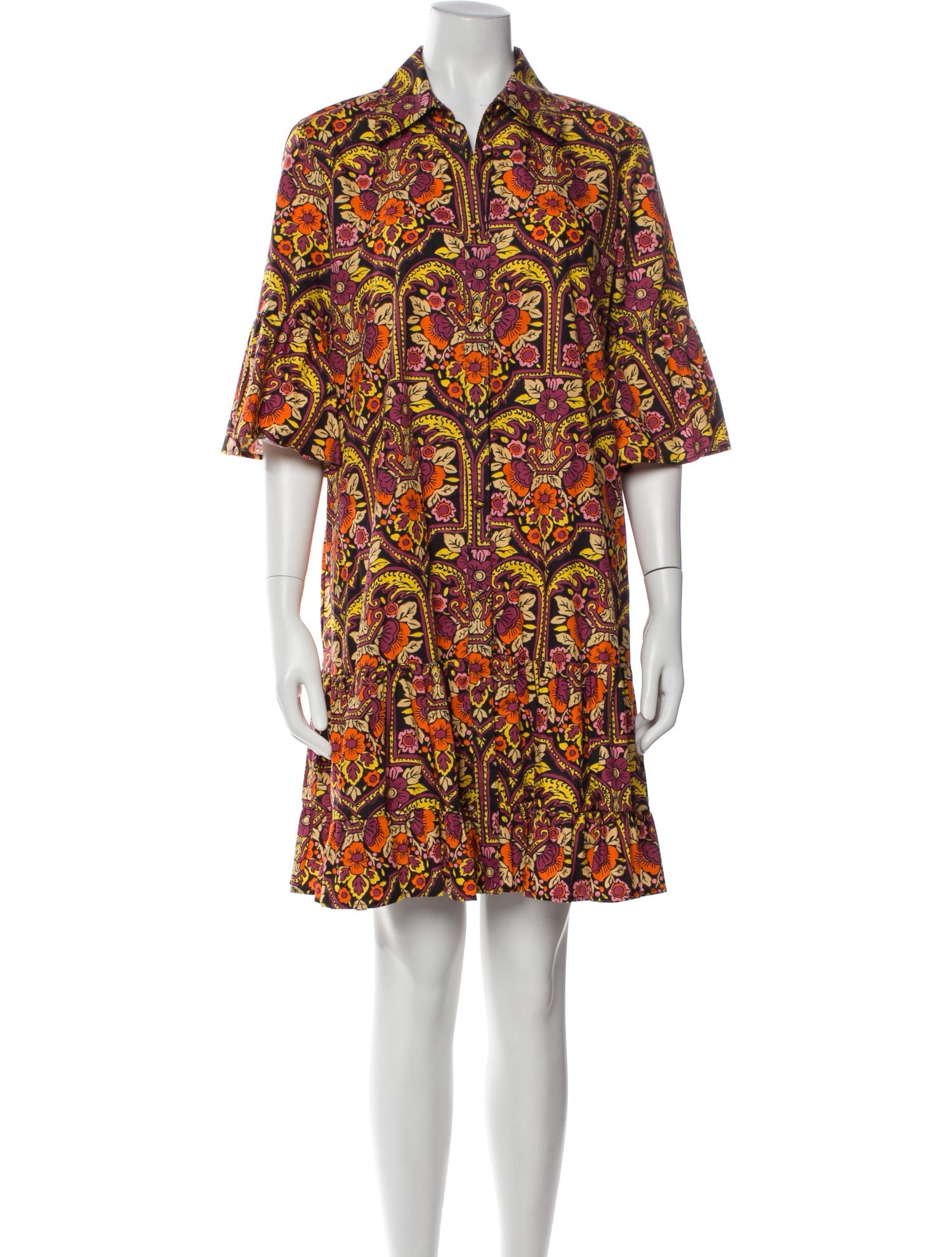 La DoubleJ Printed Mini Dress