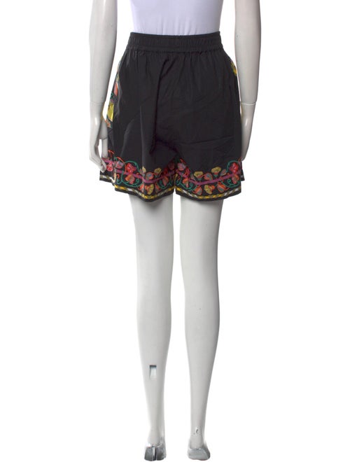 La DoubleJ Graphic Print Mini Shorts
