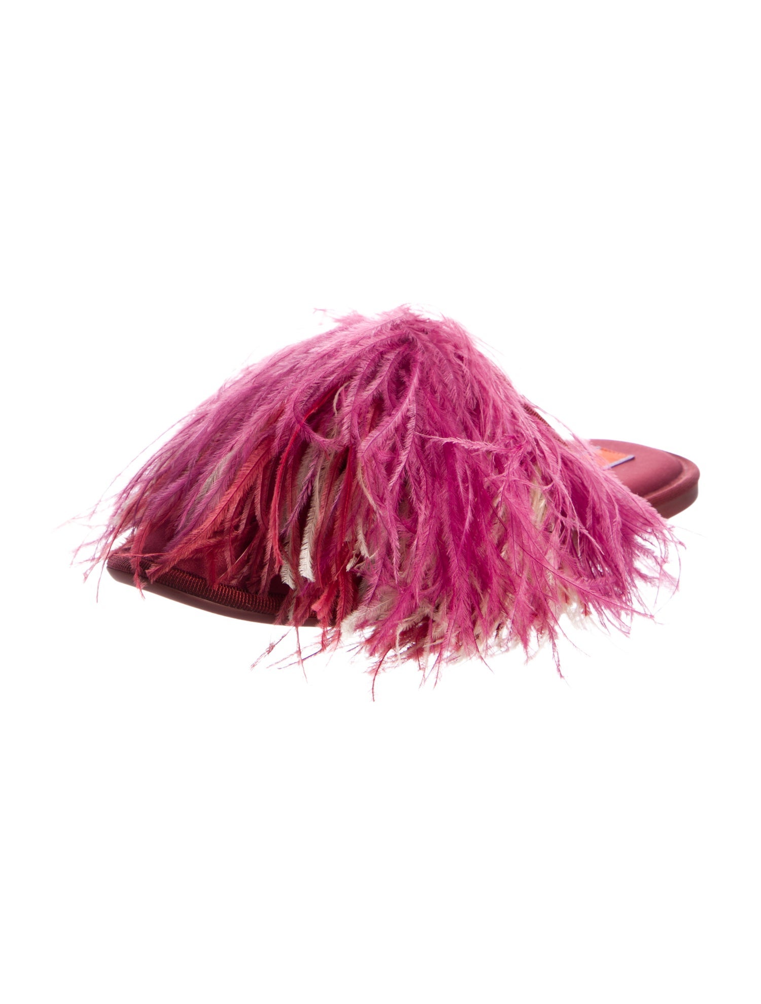 La DoubleJ Ostrich Feather Mules