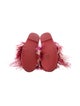 La DoubleJ Ostrich Feather Mules