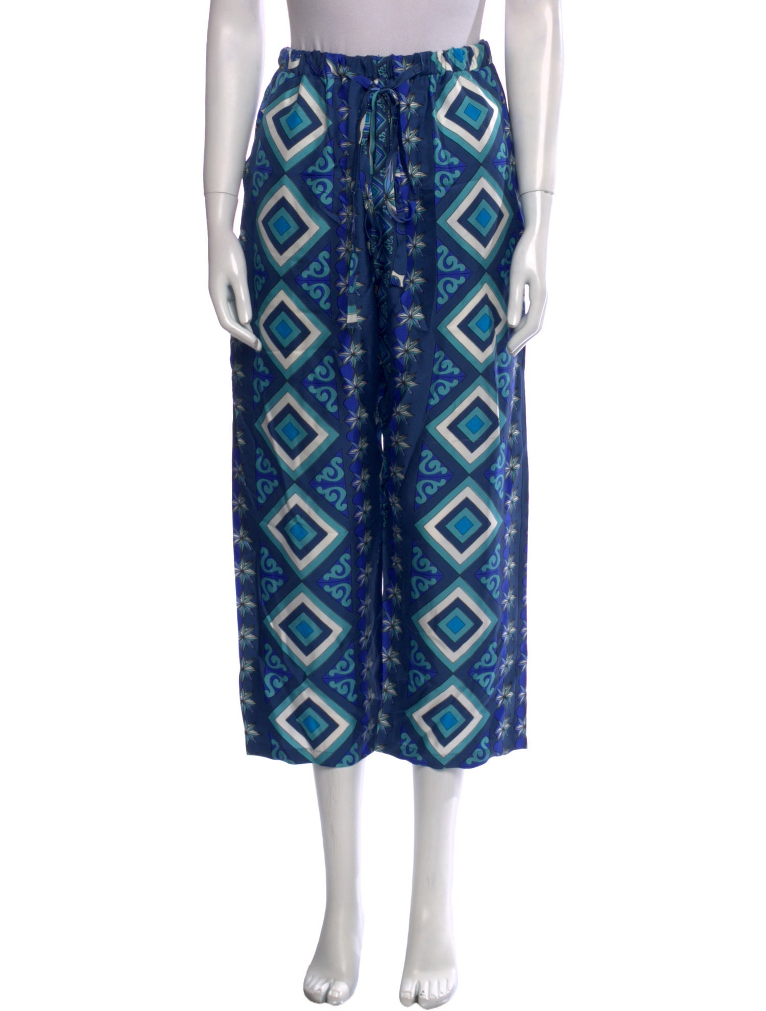 La DoubleJ Silk Wide Leg Pants