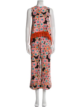 La DoubleJ Floral Print Pantsuit