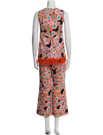 La DoubleJ Floral Print Pantsuit