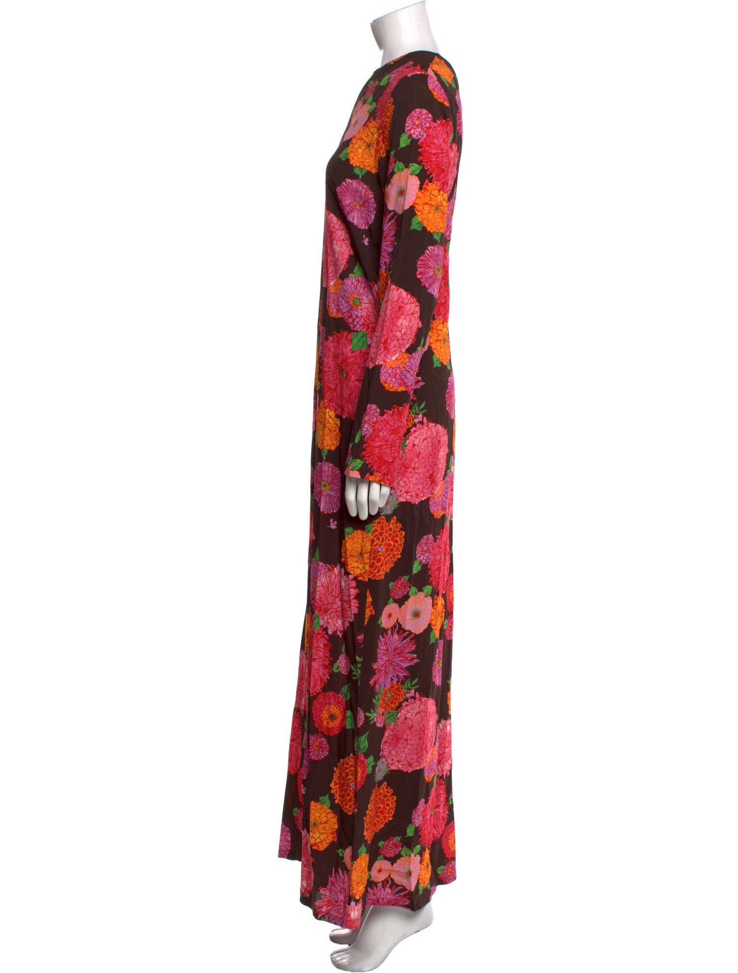 La DoubleJ Floral Print Long Dress