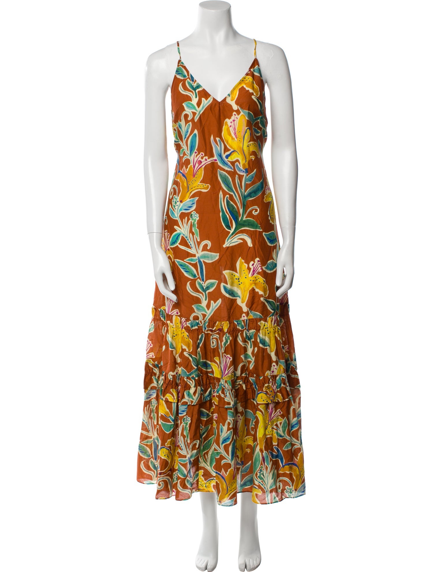 La DoubleJ Floral Print Long Dress