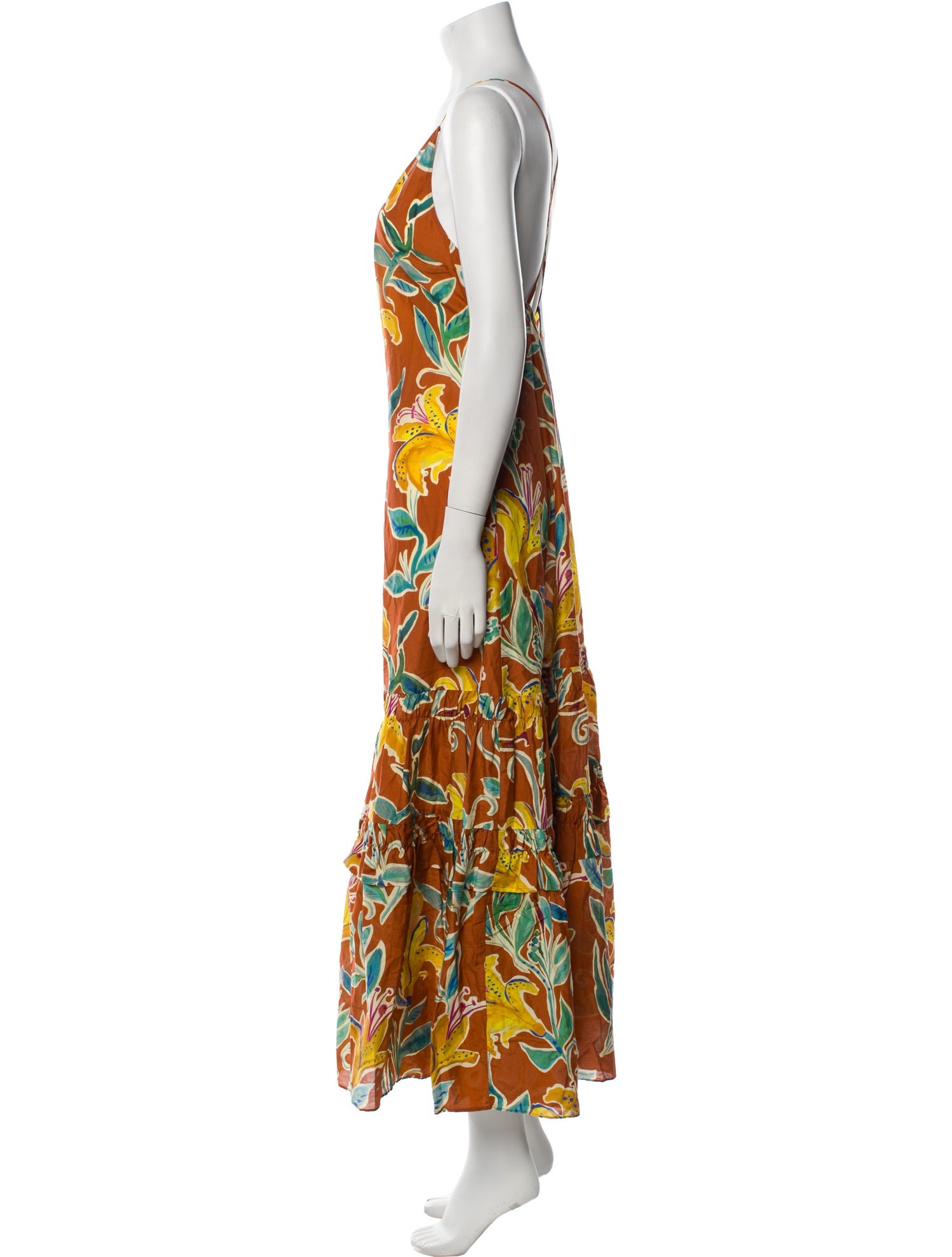 La DoubleJ Floral Print Long Dress
