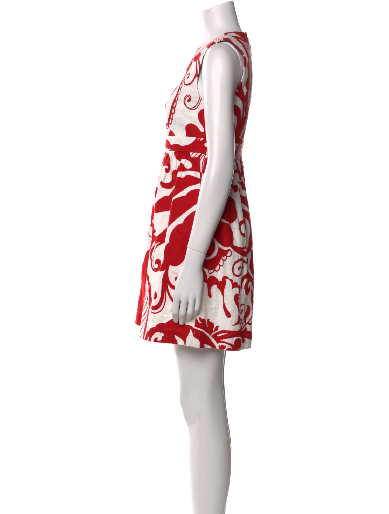 La DoubleJ Printed Mini Dress