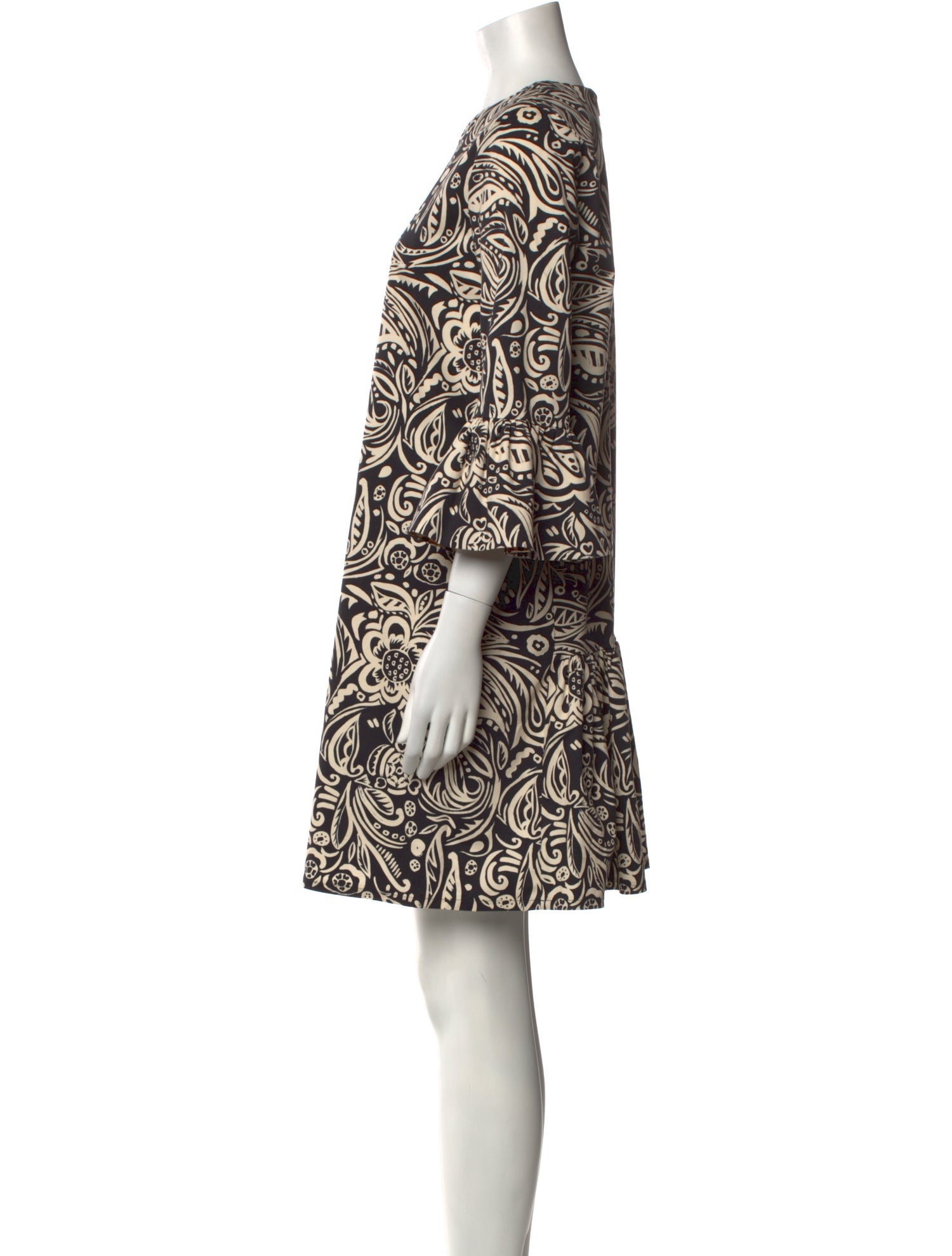 La DoubleJ Printed Mini Dress