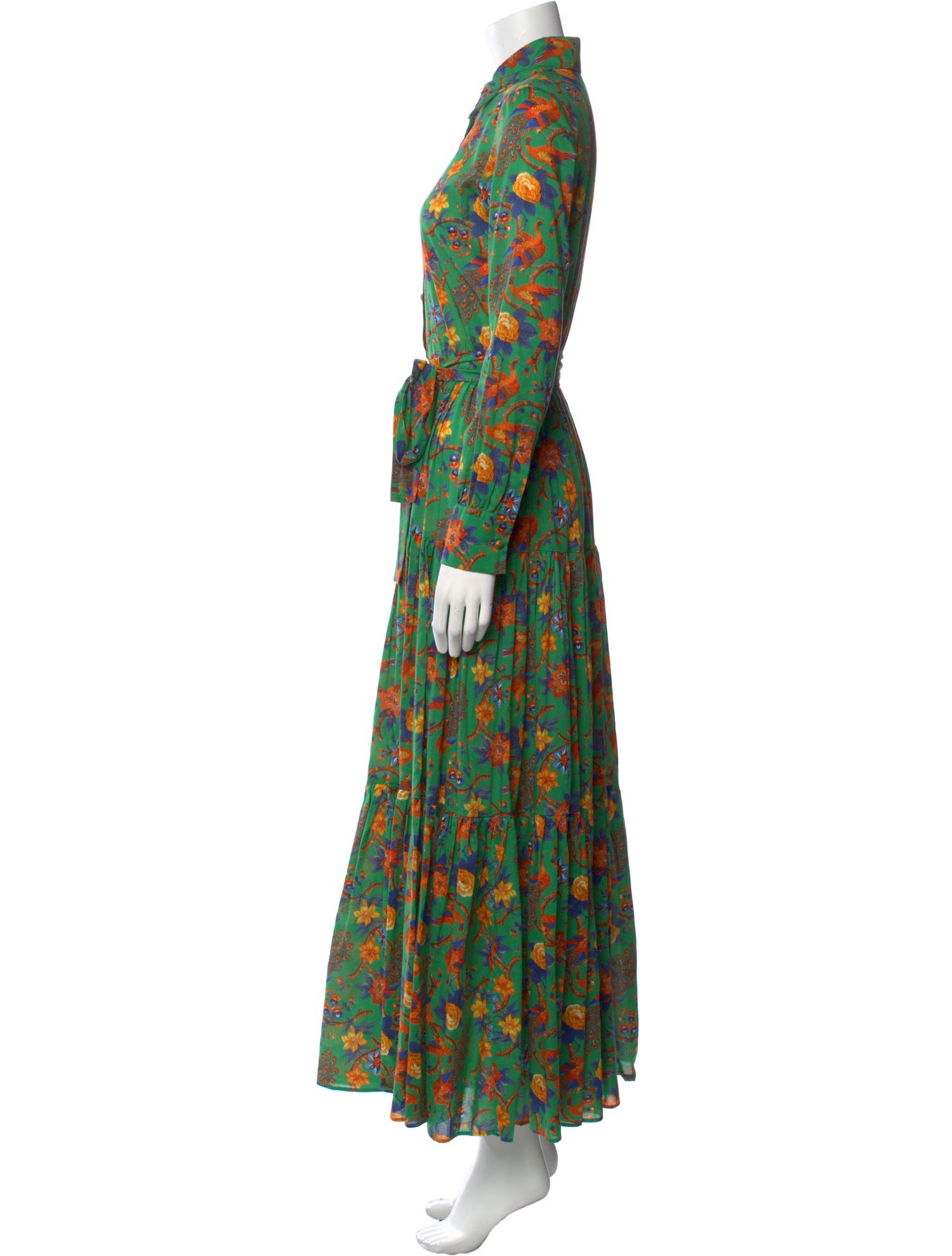 La DoubleJ Floral Print Long Dress