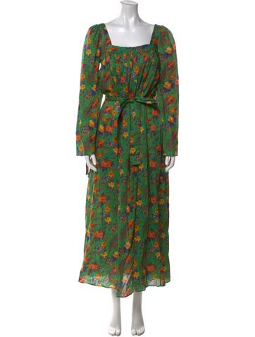 La DoubleJ Dresses Floral Print Long Dress S