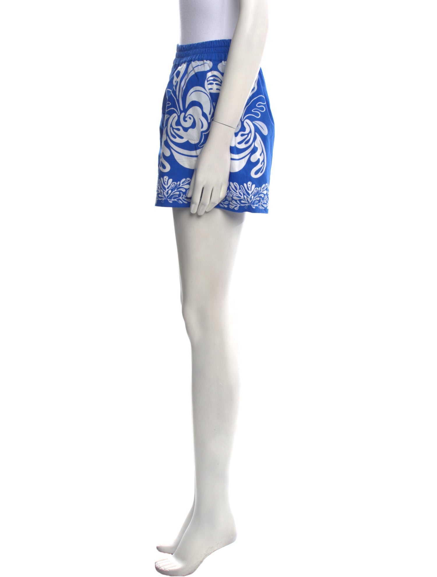 La DoubleJ Printed Mini Shorts