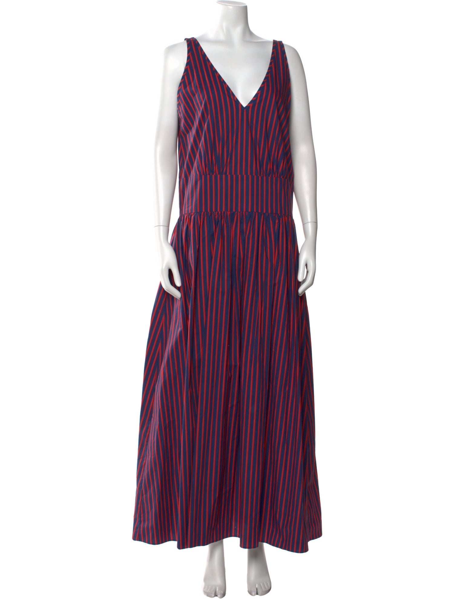 La DoubleJ Striped Long Dress