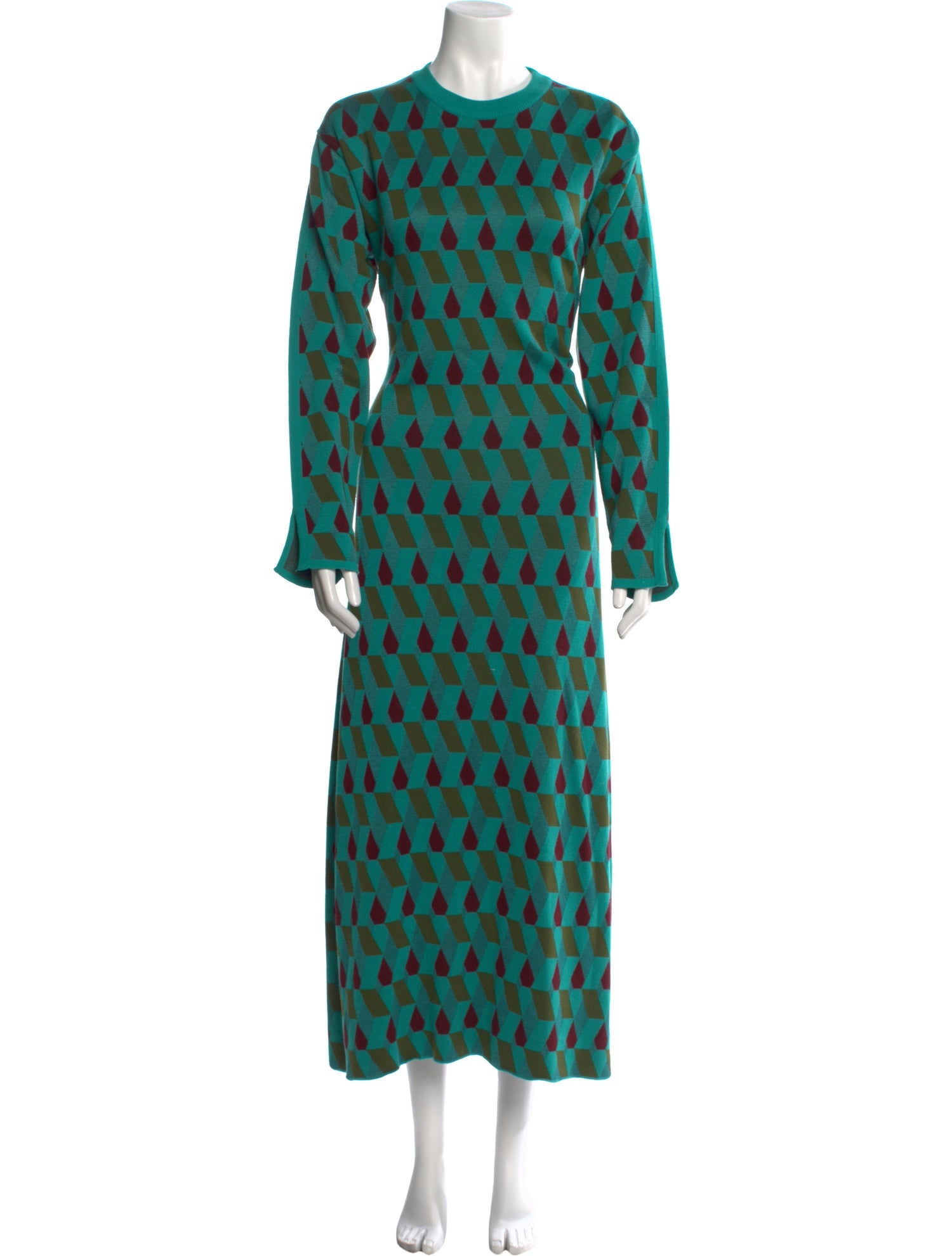 La DoubleJ Printed Long Dress