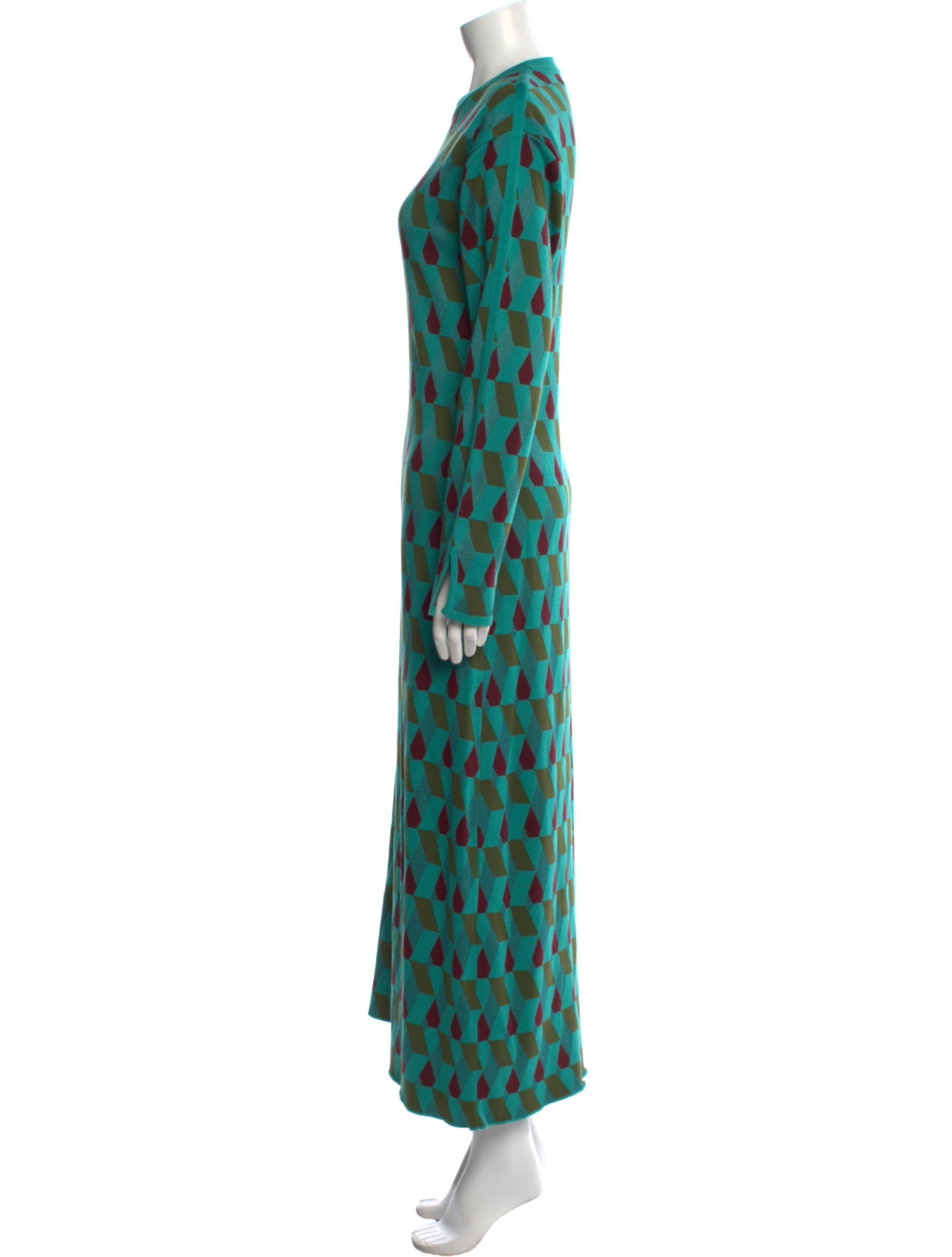 La DoubleJ Printed Long Dress