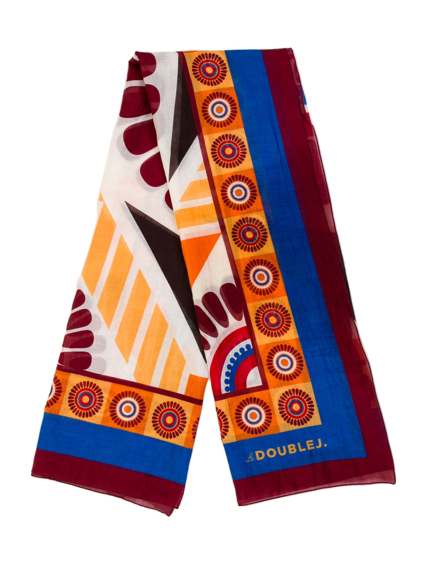 La DoubleJ Printed Scarf
