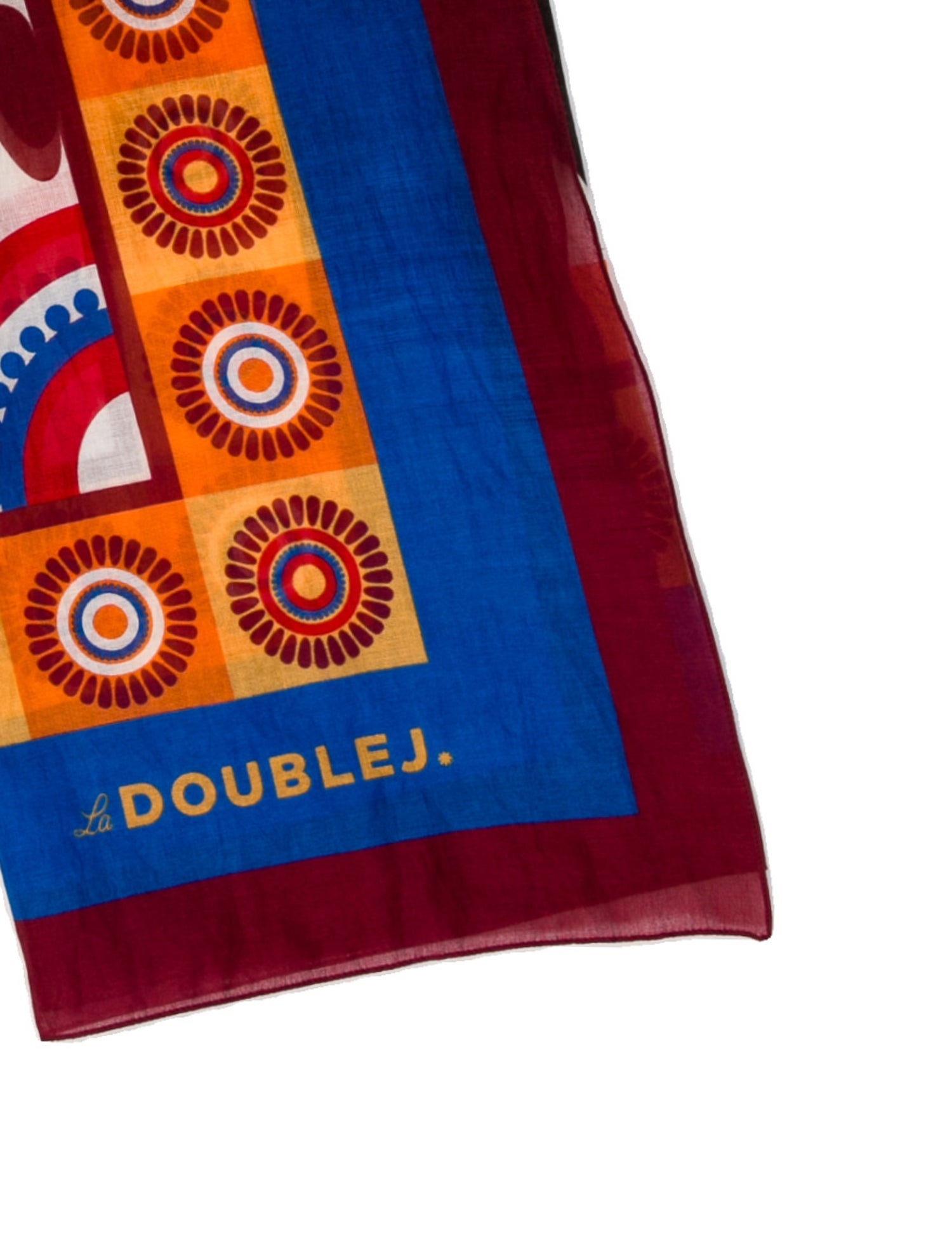 La DoubleJ Printed Scarf