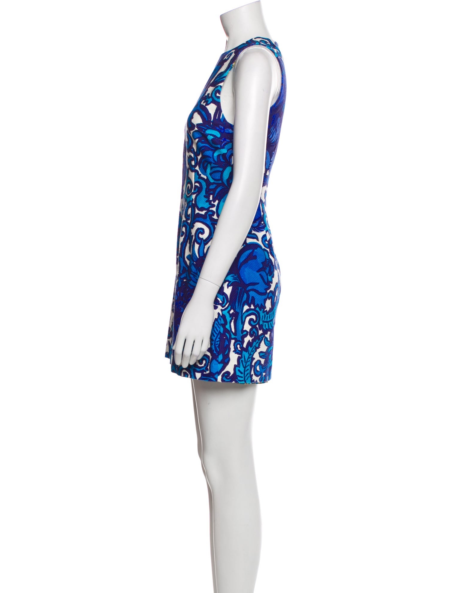 La DoubleJ Printed Mini Dress