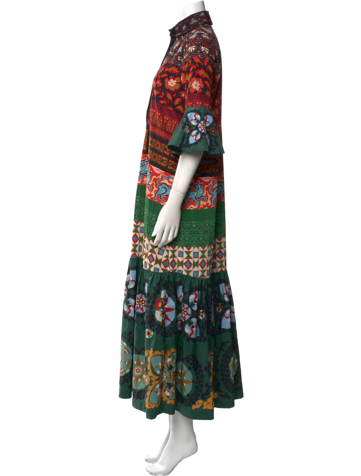 La DoubleJ Floral Print Long Dress