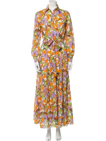 La DoubleJ Dresses Floral Print Long Dress S