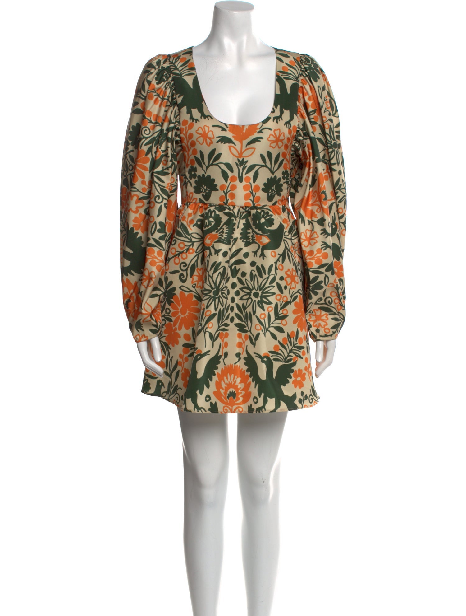 La DoubleJ Printed Mini Dress