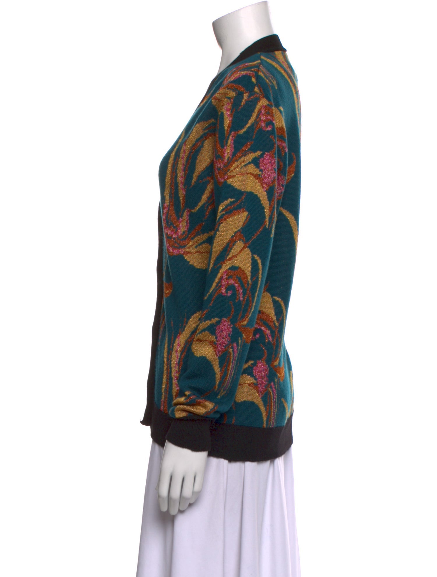 La DoubleJ Wool Printed Sweater