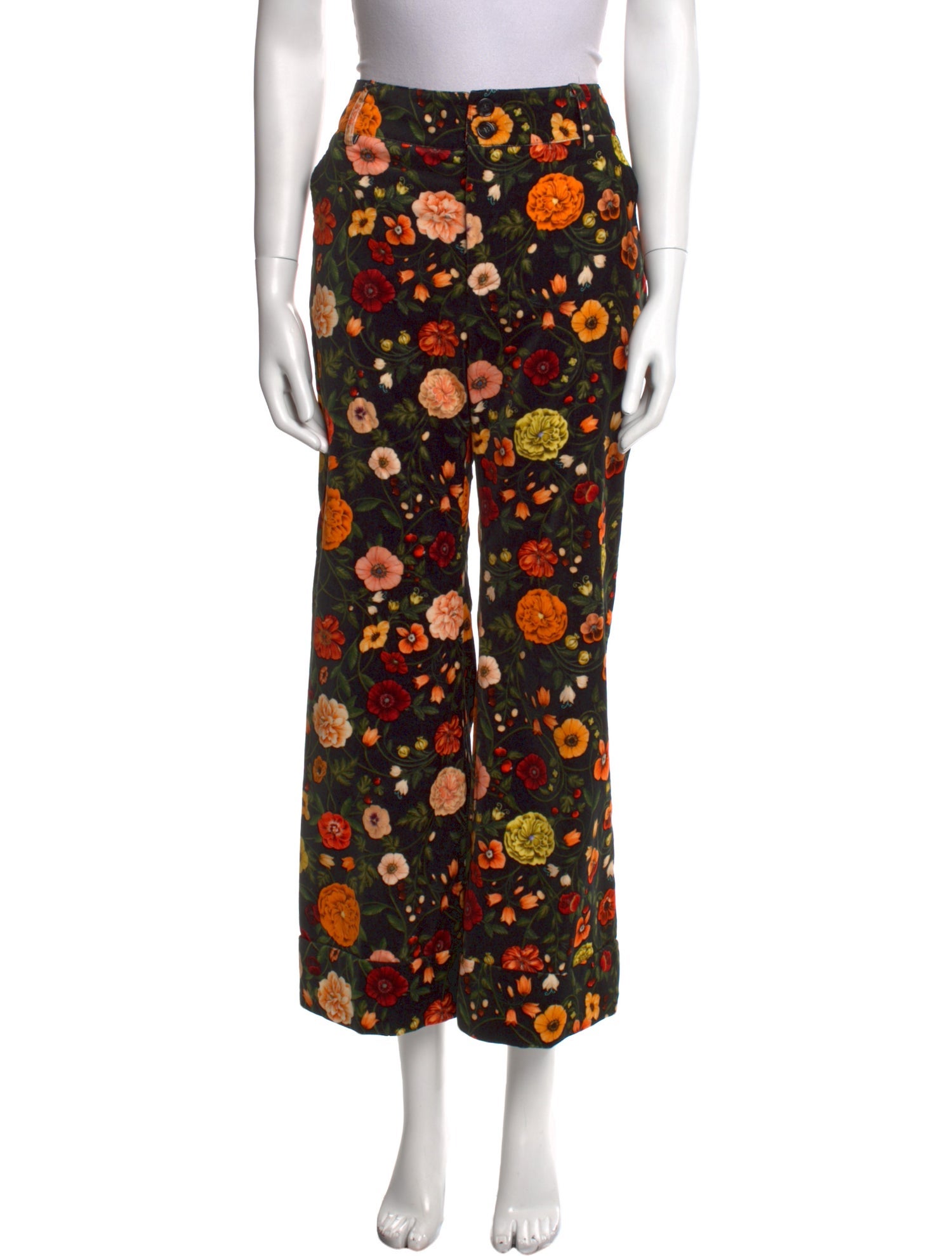 La DoubleJ Floral Print Wide Leg Pants w/ Tags