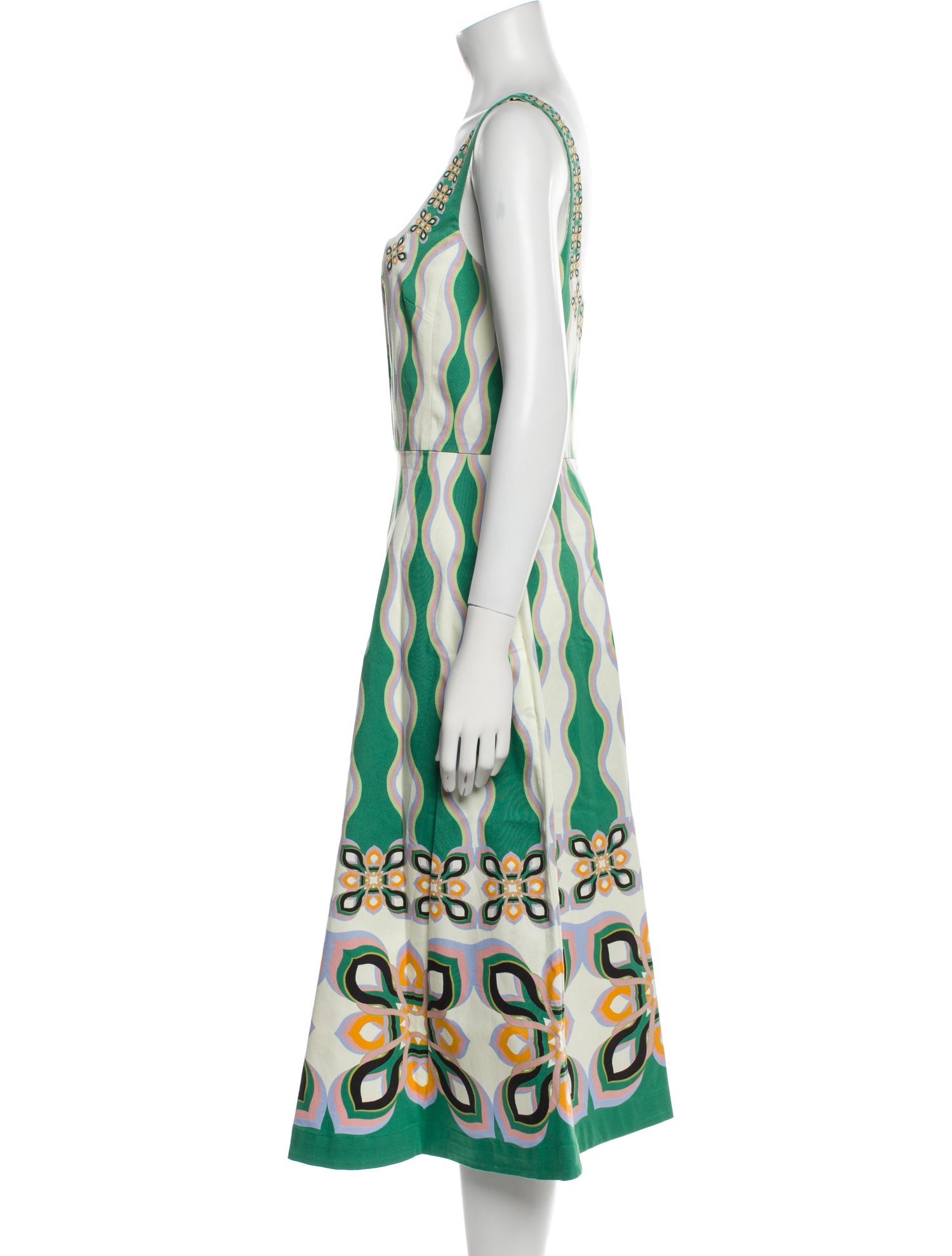 La DoubleJ Printed Long Dress w/ Tags