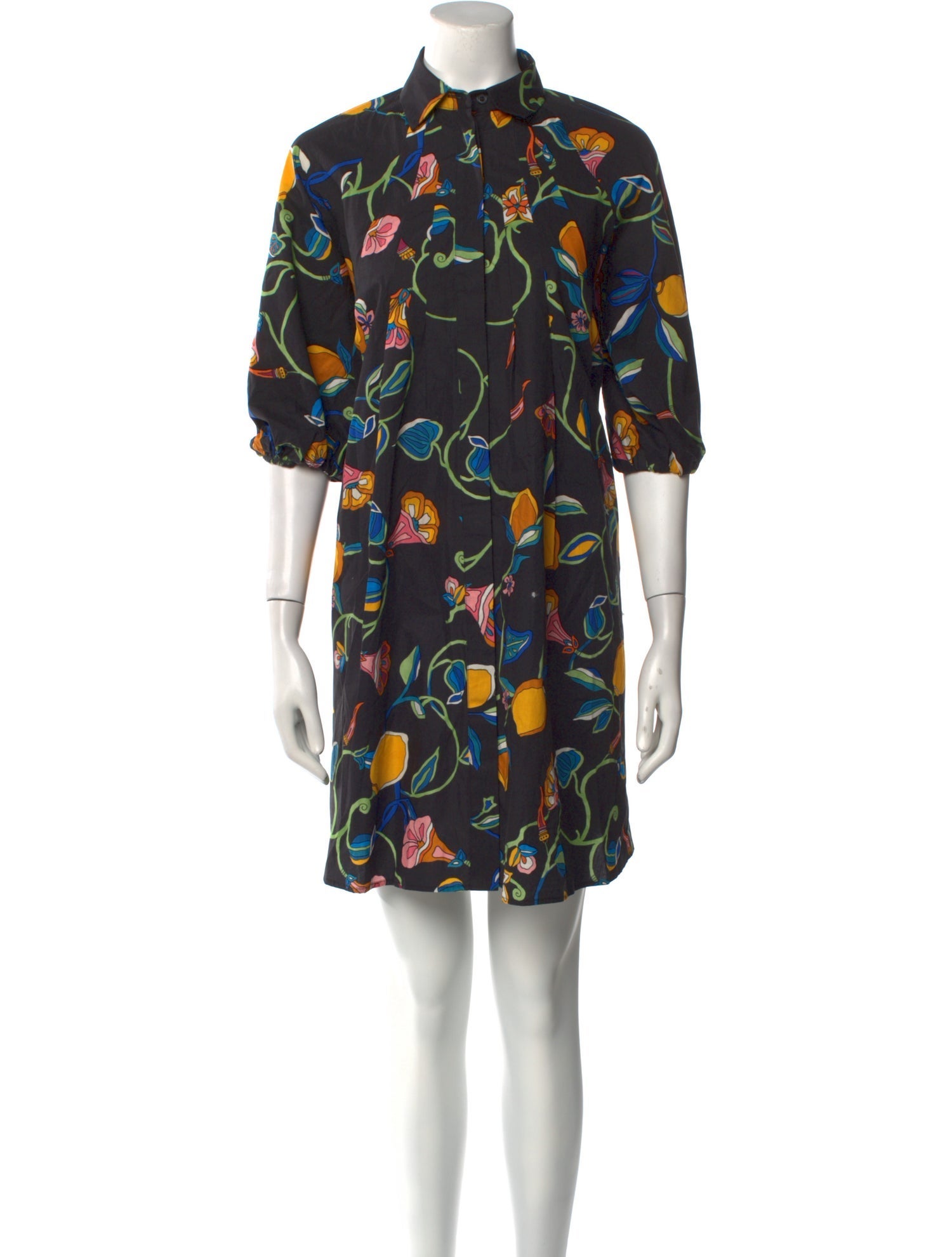 La DoubleJ Printed Mini Dress