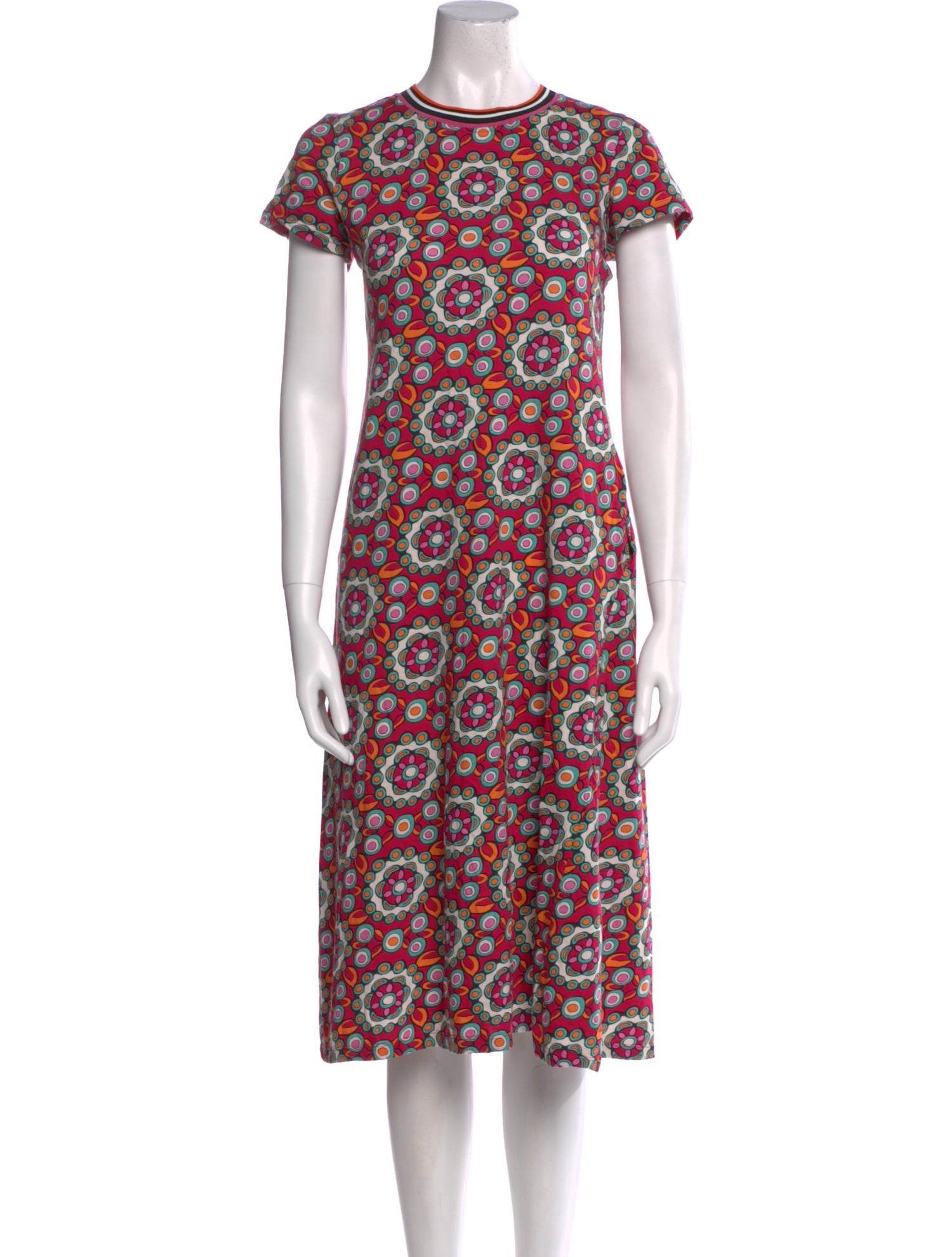 La DoubleJ Printed Midi Length Dress
