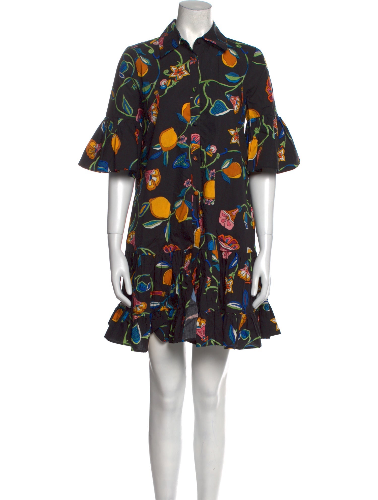 La DoubleJ Printed Mini Dress