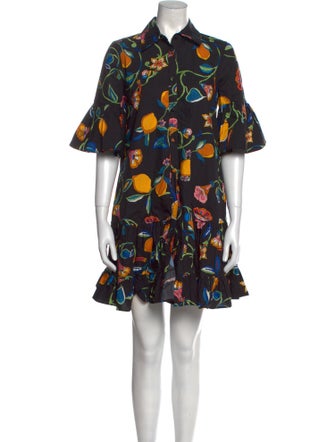La DoubleJ Printed Mini Dress