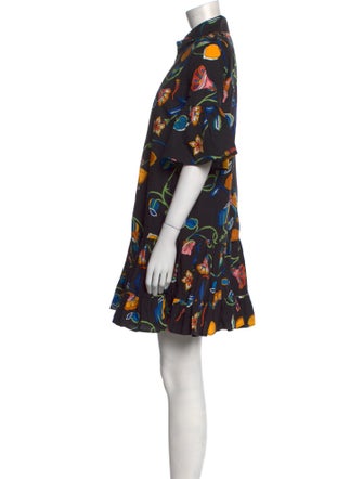 La DoubleJ Printed Mini Dress