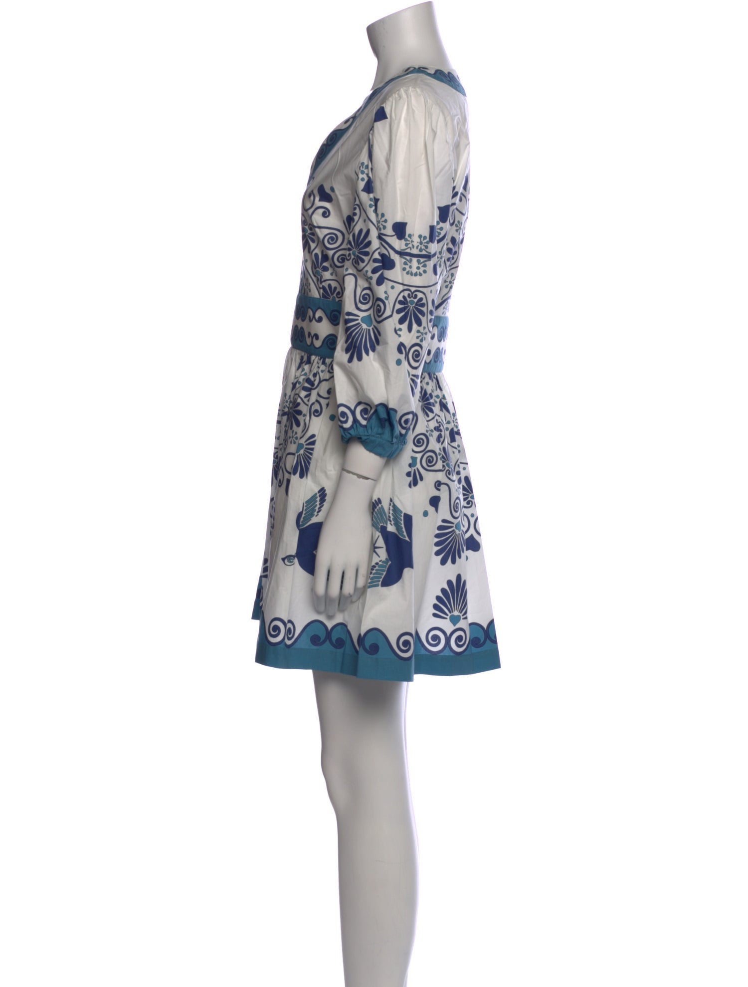 La DoubleJ Printed Mini Dress