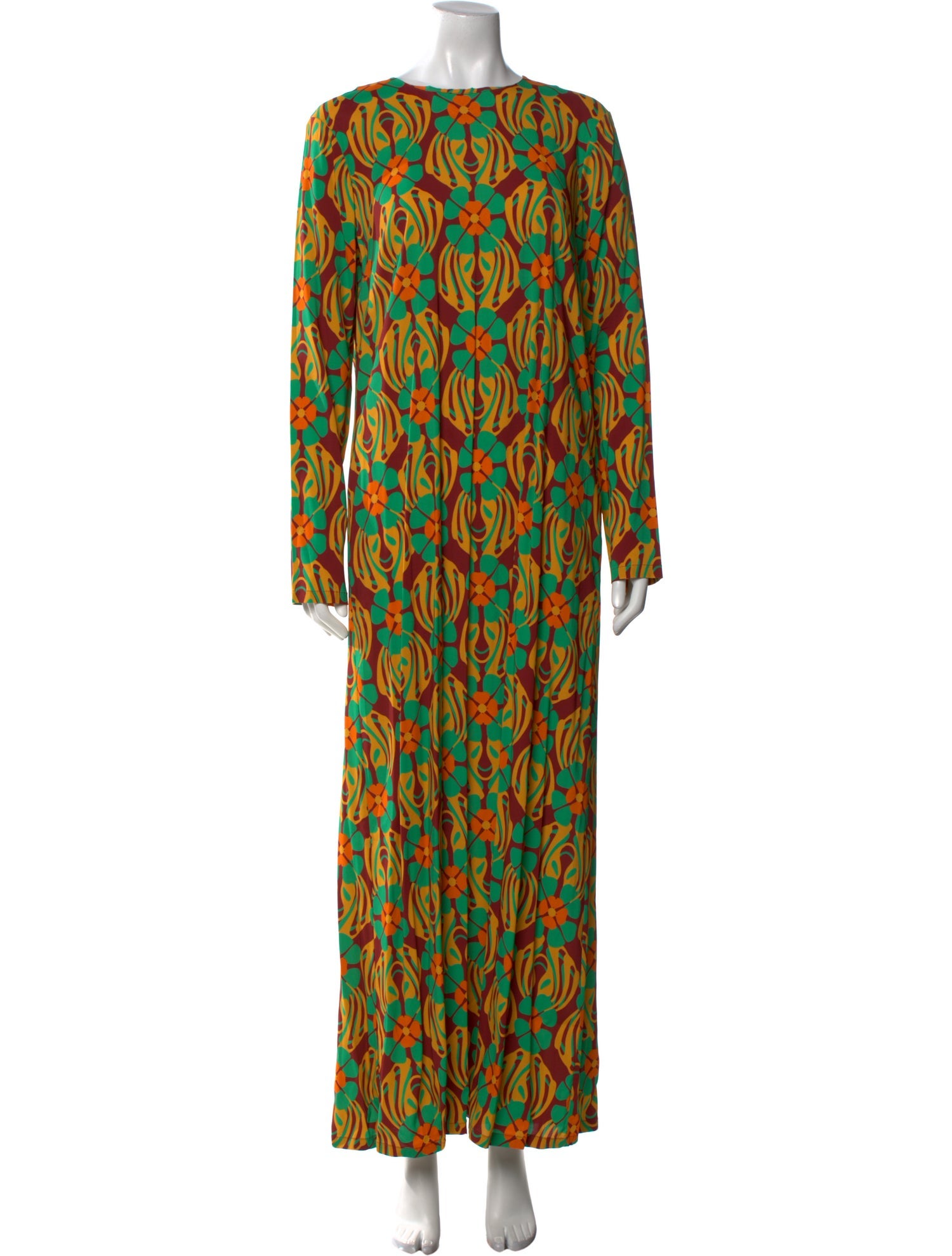 La DoubleJ Printed Long Dress