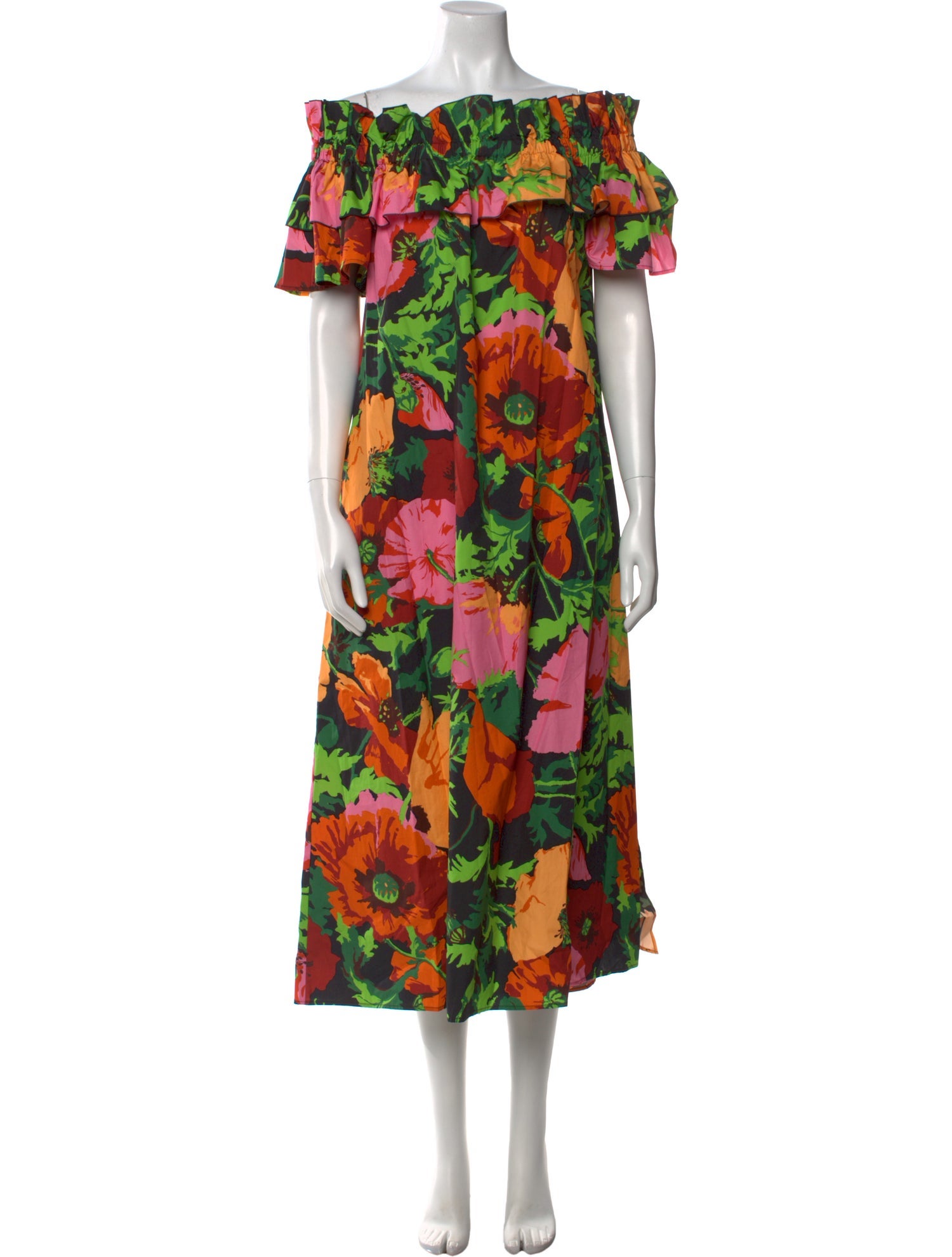 La DoubleJ Floral Print Long Dress