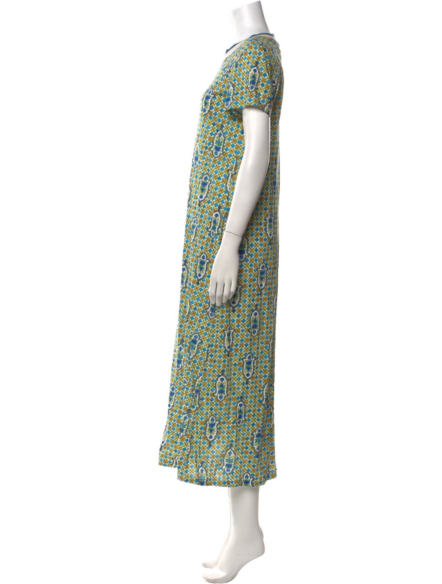 La DoubleJ Printed Long Dress w/ Tags