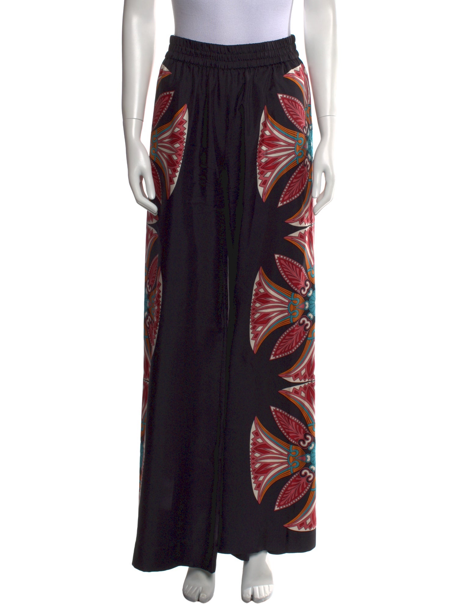 La DoubleJ Silk Wide Leg Pants