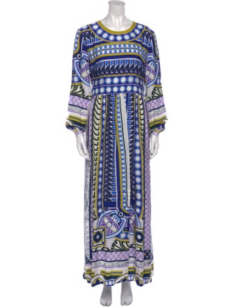 La DoubleJ Printed Long Dress
