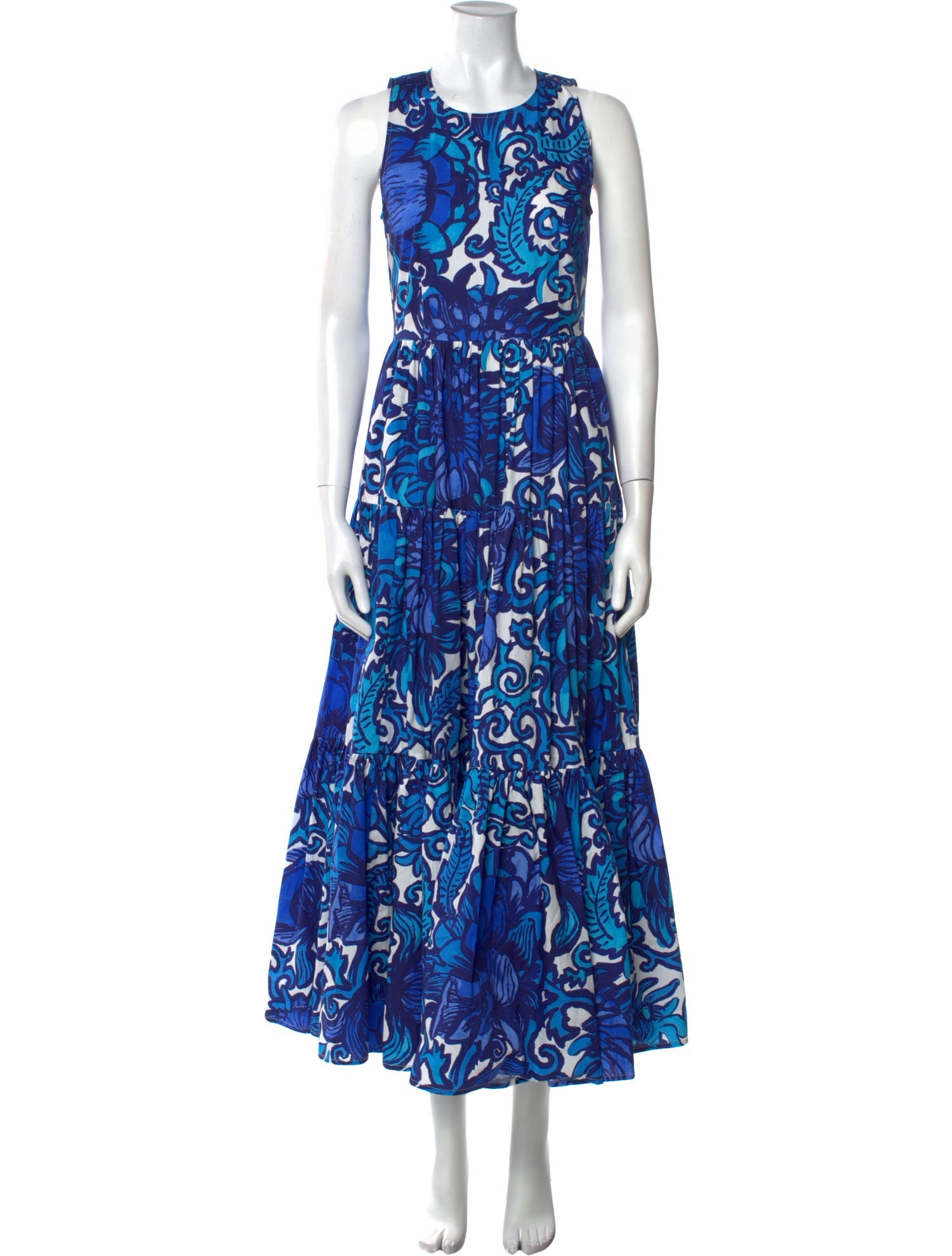 La DoubleJ Floral Print Long Dress