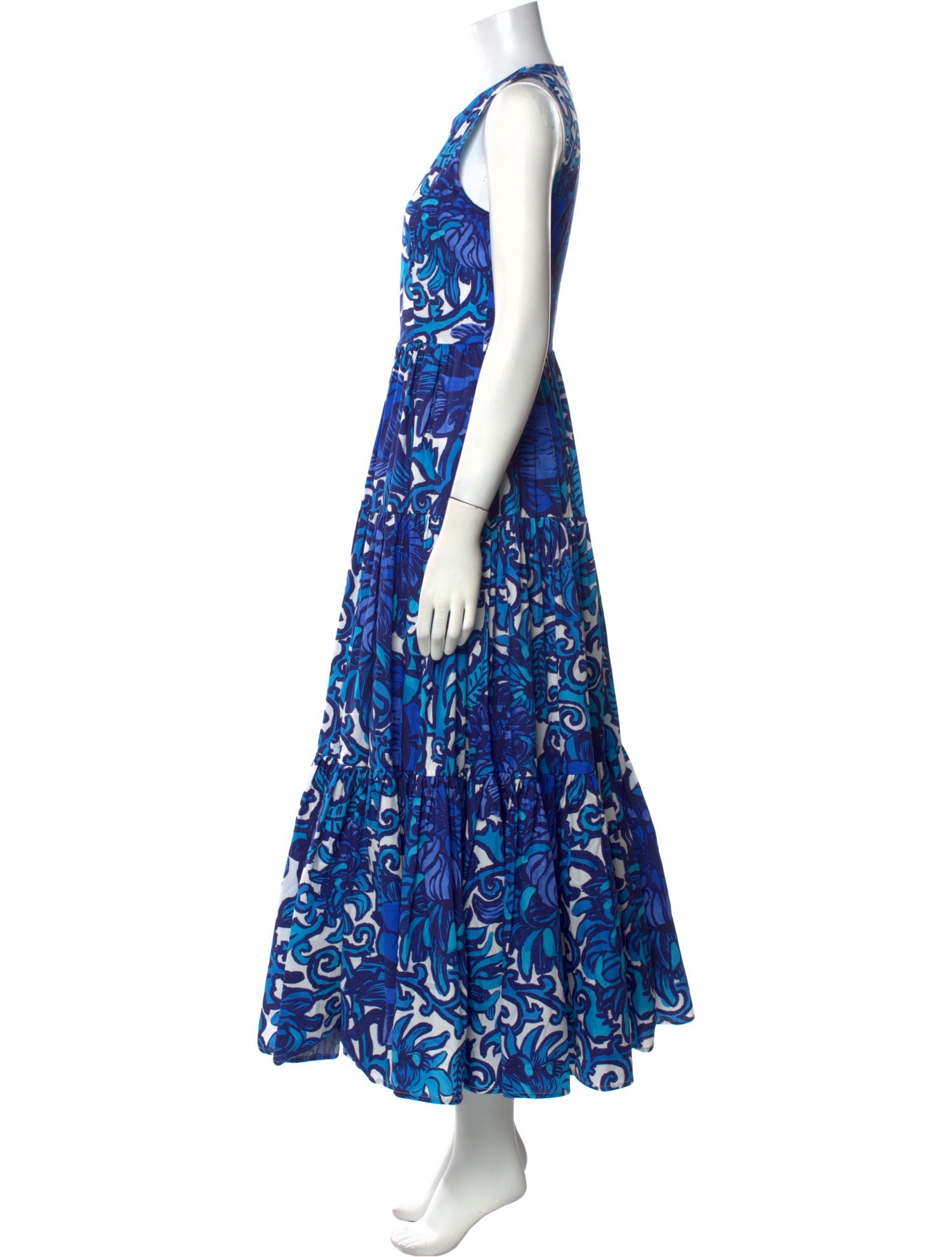 La DoubleJ Floral Print Long Dress