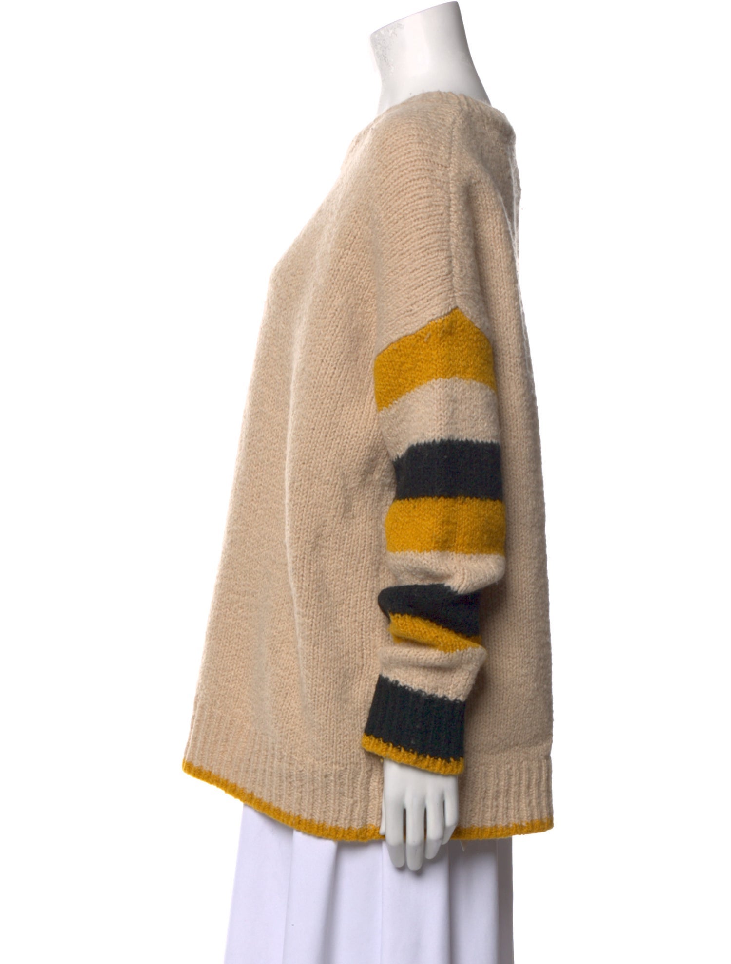La DoubleJ Wool Striped Sweater