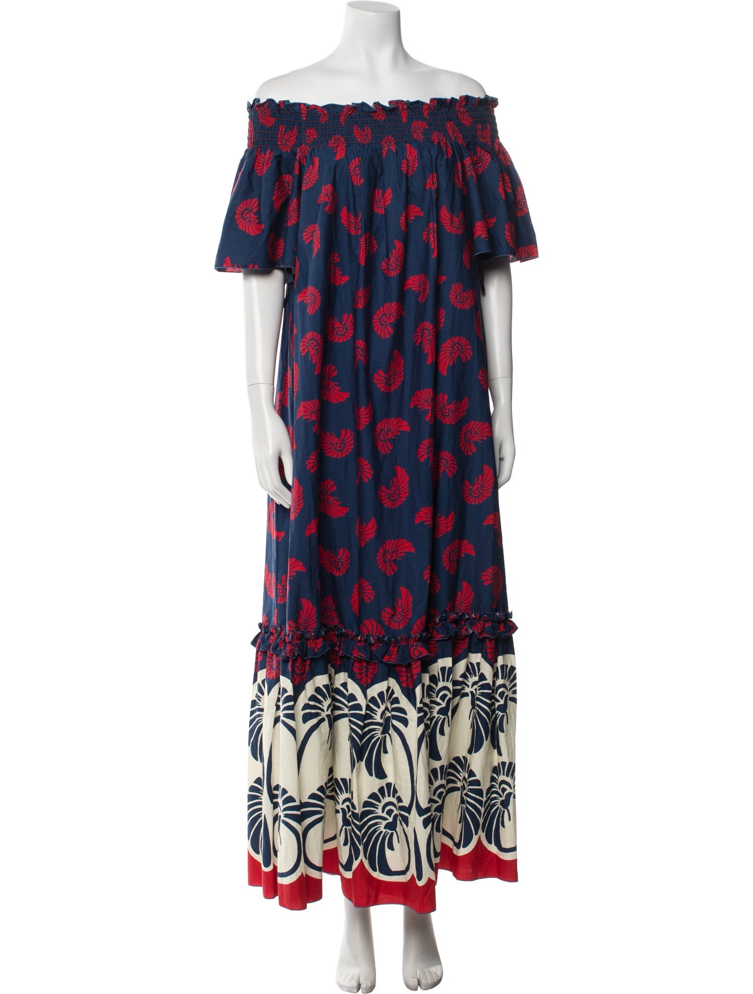 La DoubleJ Printed Long Dress