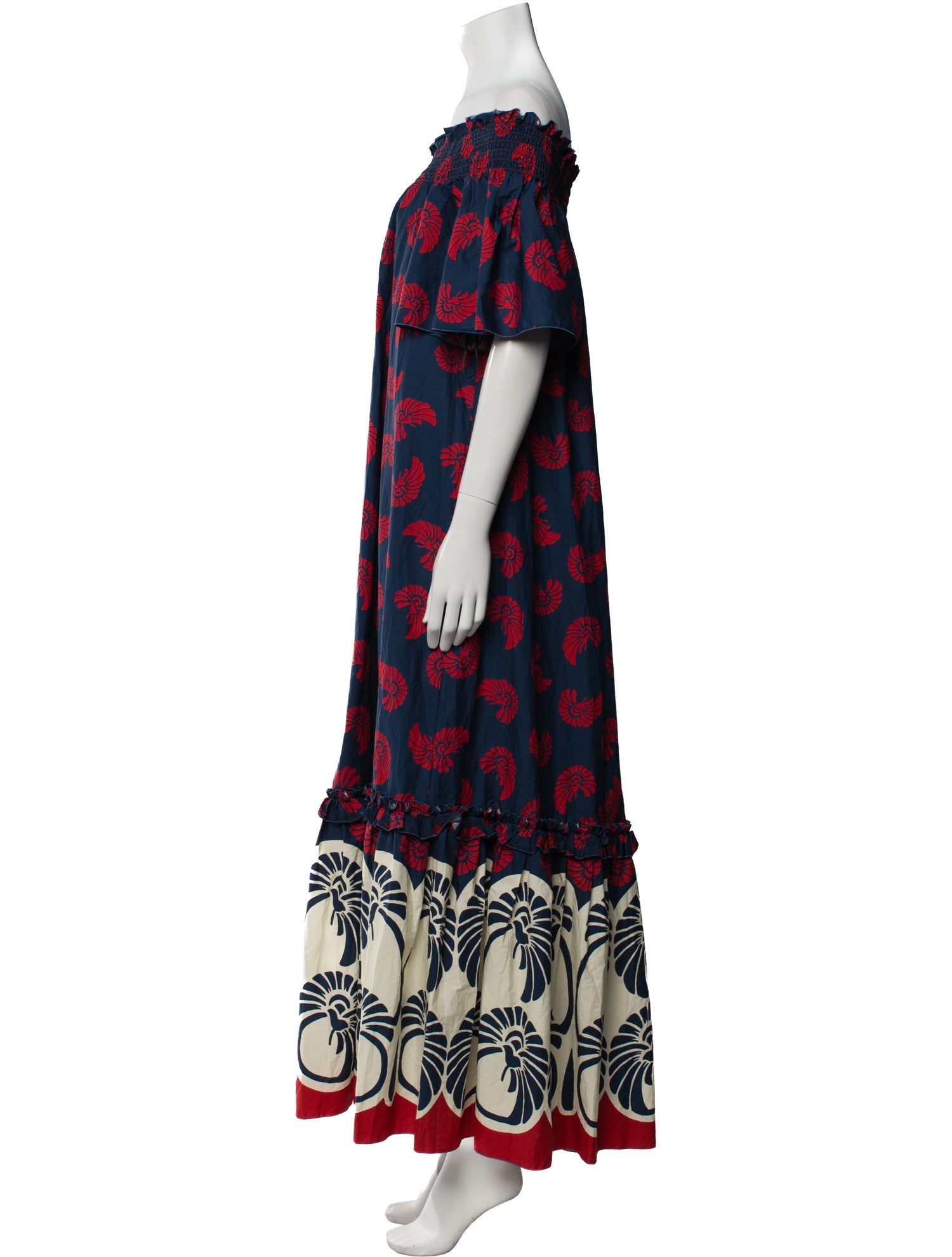 La DoubleJ Printed Long Dress
