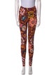 La DoubleJ Floral Print Skinny Leg Pants