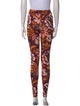 La DoubleJ Floral Print Skinny Leg Pants